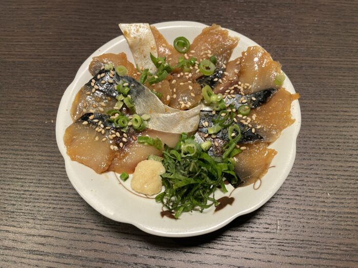 ゴマサバの食べ方①ごまさばの画像